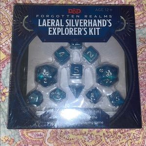 Dungeons and dragons dice set
